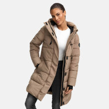 Marikoo Kaituu XVI Damen Winterjacke Taupe Grey Größe S - Gr. 36