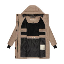 Marikoo Kaituu XVI Damen Winterjacke Taupe Grey Größe XL - Gr. 42