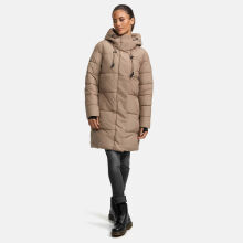 Marikoo Kaituu XVI Damen Winterjacke Taupe Grey Größe XXL - Gr. 44