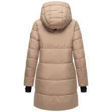 Marikoo Kaituu XVI Damen Winterjacke Taupe Grey Größe XXL - Gr. 44