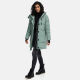 Marikoo Kaituu XVI Damen Winterjacke Smokey Mint Größe XXXXXL - Gr. 50