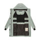 Marikoo Kaituu XVI Damen Winterjacke Smokey Mint Größe XXXXXL - Gr. 50