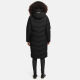 Navahoo Schmatzibaer XIV Damen Winterjacke Schwarz Größe XL - Gr. 42
