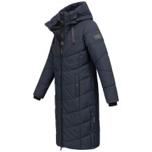 Navahoo Schmatzibaer XIV Damen Winterjacke Navy Größe S - Gr. 36