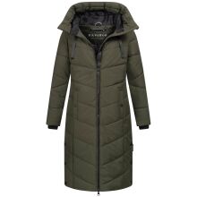 Navahoo Schmatzibaer XIV Damen Winterjacke Olive Größe S - Gr. 36