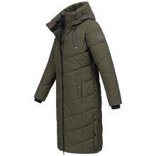 Navahoo Schmatzibaer XIV Damen Winterjacke Olive Größe S - Gr. 36