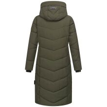 Navahoo Schmatzibaer XIV Damen Winterjacke Olive Größe S - Gr. 36