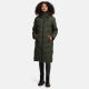 Navahoo Schmatzibaer XIV Damen Winterjacke Olive Größe S - Gr. 36