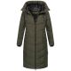Navahoo Schmatzibaer XIV Damen Winterjacke Olive Größe M - Gr. 38