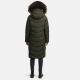 Navahoo Schmatzibaer XIV Damen Winterjacke Olive Größe XXXL - Gr. 46