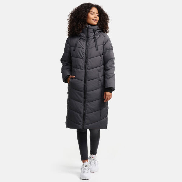 Navahoo Schmatzibaer XIV Damen Winterjacke Anthrazit Größe M - Gr. 38