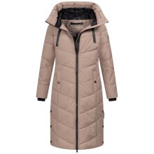 Navahoo Schmatzibaer XIV Damen Winterjacke Taupe Grey Größe XS - Gr. 34