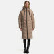 Navahoo Schmatzibaer XIV Damen Winterjacke Taupe Grey Größe M - Gr. 38