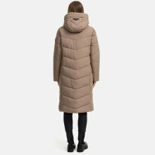 Navahoo Schmatzibaer XIV Damen Winterjacke Taupe Grey Größe L - Gr. 40