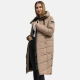 Navahoo Schmatzibaer XIV Damen Winterjacke Taupe Grey Größe L - Gr. 40