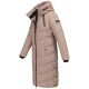 Navahoo Schmatzibaer XIV Damen Winterjacke Taupe Grey Größe L - Gr. 40
