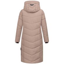 Navahoo Schmatzibaer XIV Damen Winterjacke Taupe Grey Größe XXL - Gr. 44