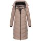 Navahoo Schmatzibaer XIV Damen Winterjacke Taupe Grey Größe XXL - Gr. 44