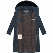 Navahoo Blitzliebe XIV Damen Winterjacke Navy Größe M - Gr. 38
