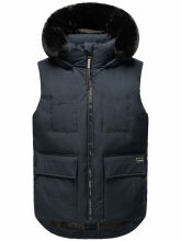 Navahoo Zimthaeschen Damen Winterweste Navy-Größe XL - Gr. 42
