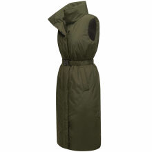 Navahoo Abendlied Damen Winterjacke Dark Olive Größe S - Gr. 36