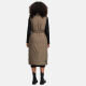 Navahoo Abendlied Damen Winterjacke Stone Brown Größe M - Gr. 38