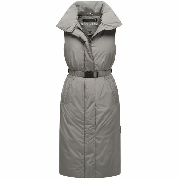 Navahoo Abendlied Damen Winterjacke Grey Größe L - Gr. 40