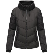 Navahoo Liebesfee Damen Winterjacke Schwarz Größe S - Gr. 36