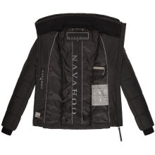 Navahoo Liebesfee Damen Winterjacke Schwarz Größe S - Gr. 36