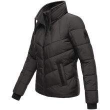 Navahoo Liebesfee Damen Winterjacke Schwarz Größe L - Gr. 40