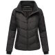 Navahoo Liebesfee Damen Winterjacke Schwarz Größe XXL - Gr. 44