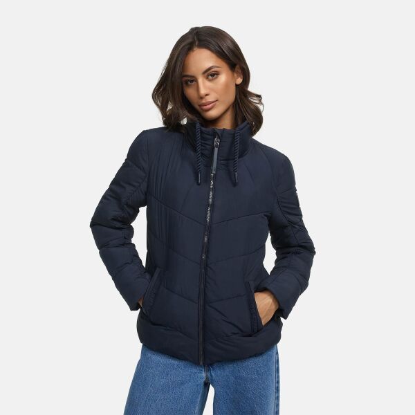 Navahoo Liebesfee Damen Winterjacke Navy Größe S - Gr. 36