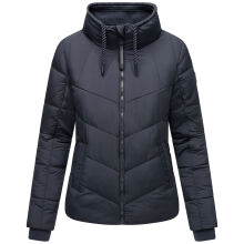 Navahoo Liebesfee Damen Winterjacke Navy Größe M - Gr. 38