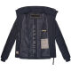 Navahoo Liebesfee Damen Winterjacke Navy Größe XL - Gr. 42