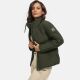 Navahoo Liebesfee Damen Winterjacke Dark Olive Größe S - Gr. 36
