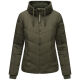 Navahoo Liebesfee Damen Winterjacke Dark Olive Größe S - Gr. 36