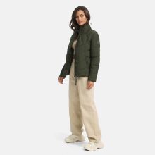 Navahoo Liebesfee Damen Winterjacke Dark Olive Größe L - Gr. 40