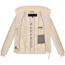 Navahoo Liebesfee Damen Winterjacke Cream Größe L - Gr. 40