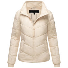 Navahoo Liebesfee Damen Winterjacke Cream Größe XL - Gr. 42