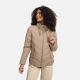 Navahoo Liebesfee Damen Winterjacke Taupe Grey Größe S - Gr. 36