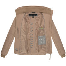 Navahoo Liebesfee Damen Winterjacke Taupe Grey Größe XL - Gr. 42