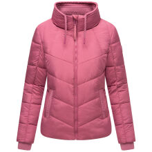 Navahoo Liebesfee Damen Winterjacke Berry Grey Größe M - Gr. 38