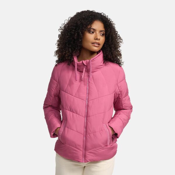 Navahoo Liebesfee Damen Winterjacke Berry Grey Größe XL - Gr. 42
