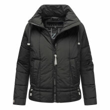 Navahoo Luftzauber Damen Winterjacke Schwarz Größe M - Gr. 38