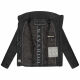 Navahoo Luftzauber Damen Winterjacke Schwarz Größe M - Gr. 38