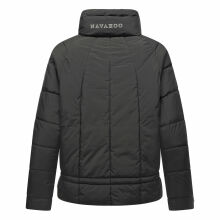 Navahoo Luftzauber Damen Winterjacke Schwarz Größe L - Gr. 40