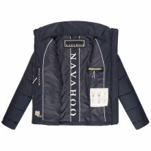 Navahoo Luftzauber Damen Winterjacke Navy Größe S - Gr. 36