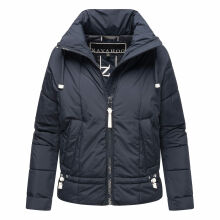 Navahoo Luftzauber Damen Winterjacke Navy Größe XL - Gr. 42