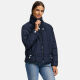 Navahoo Luftzauber Damen Winterjacke Navy Größe XL - Gr. 42