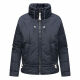 Navahoo Luftzauber Damen Winterjacke Navy Größe XL - Gr. 42